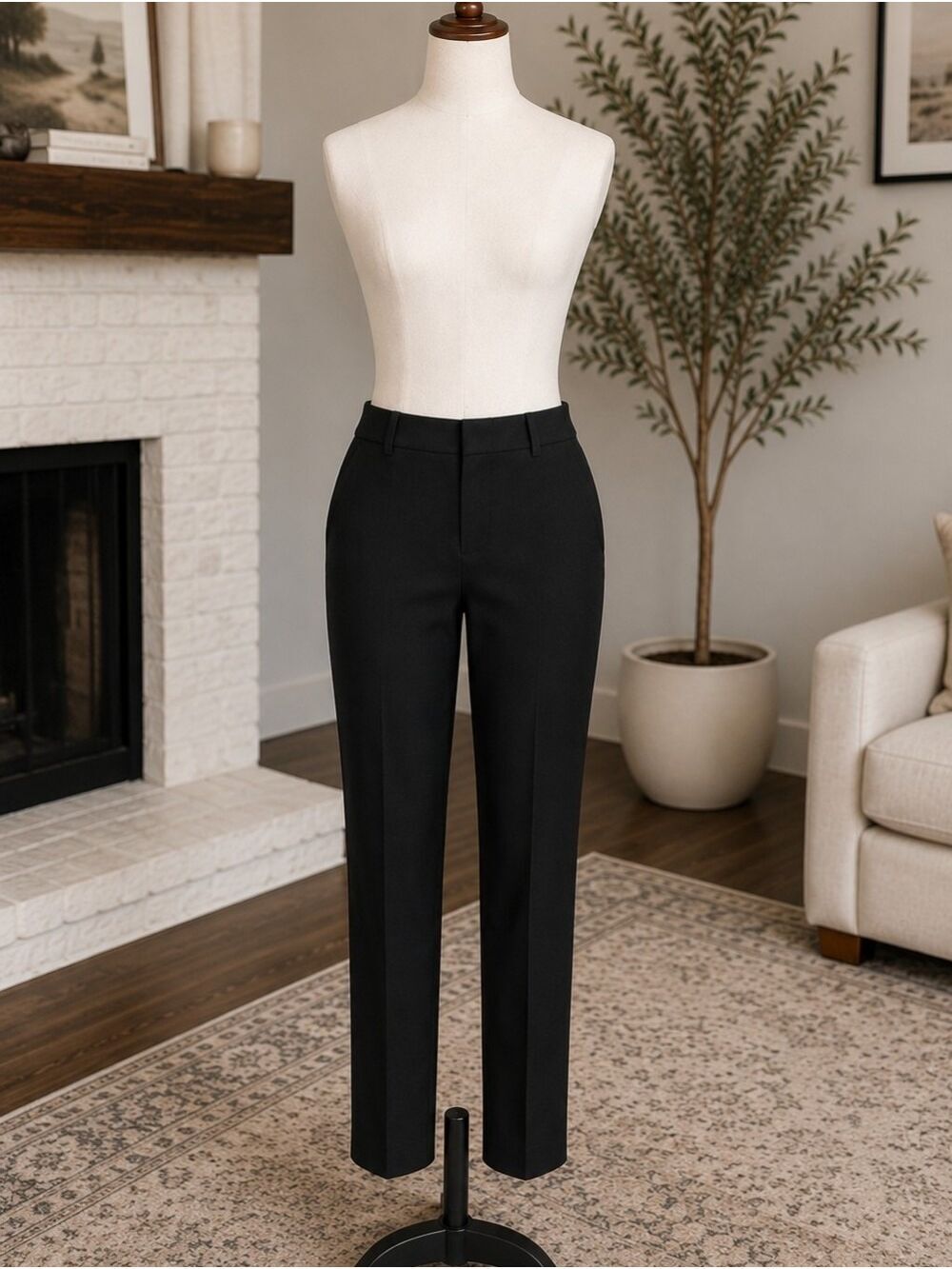 J.Crew Women's Martie Carreman Fabric Slim Dress Pants